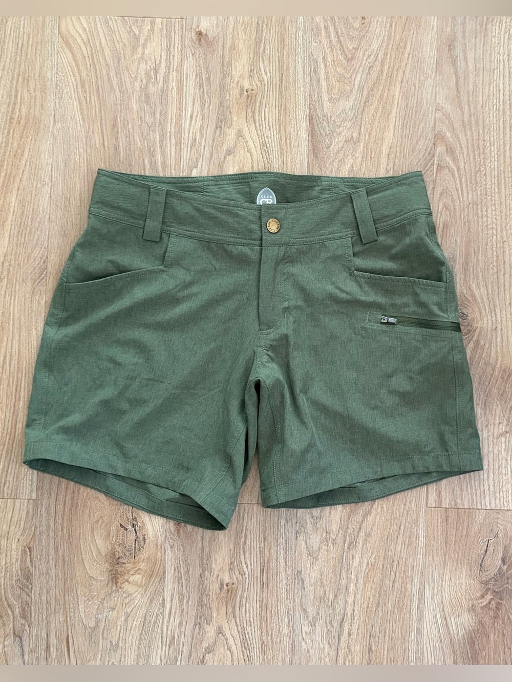 Club Ride Apparel Women's Green Bike/Mountain Bike Shorts Sz Small NWOT